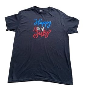Happy 4th Of July Black Women’s Graphic T-shirt